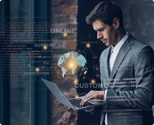 Digital Transformation Illustration