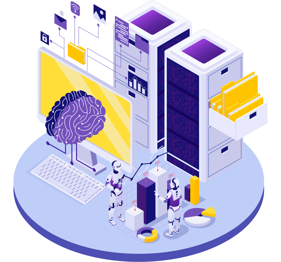 Digital Transformation Illustration